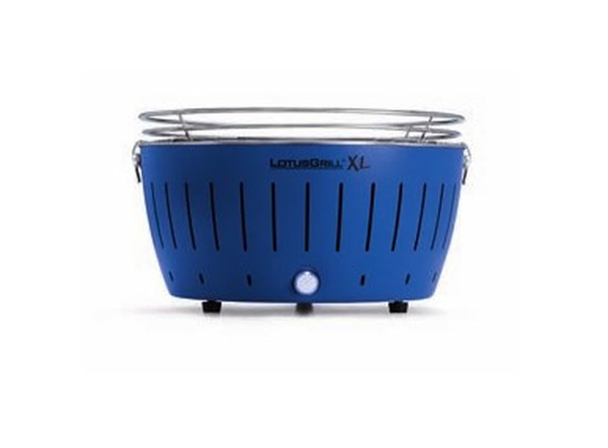 Przenośny grill węglowy Lotusgrill G 435 kolor granatowy model 2019