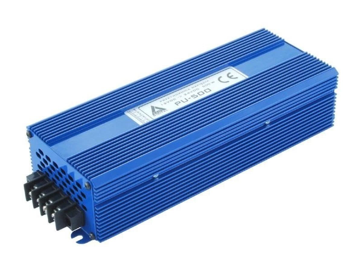 Przetwornica napięcia 10-20 VDC / 48 VDC 500W PU-500