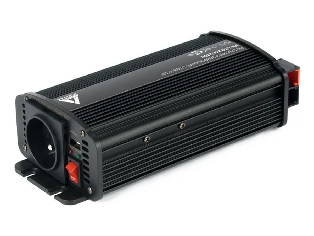 Przetwornica napięcia 12 VDC / 230 VAC 1200 W IPS-1200U