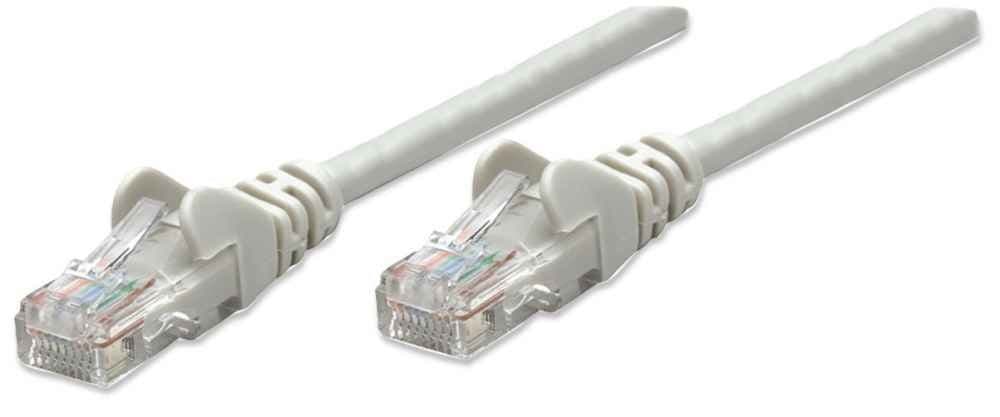 Intellinet Kabel Sieciowy Patchcord CAT5e UTP 3 m szary miedziany