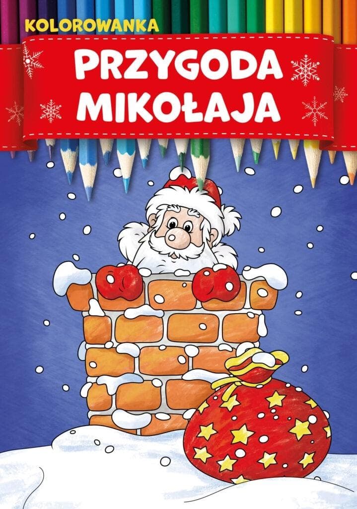 Kolorowanka edukacyjna Przygoda Mikołaja dla dzieci