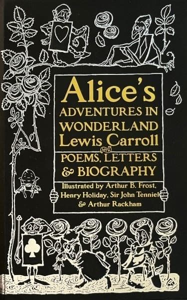 Przygody Alicji w Krainie Czarów Lewis Carroll luksusowe wydanie kolekcjonerskie 480 stron