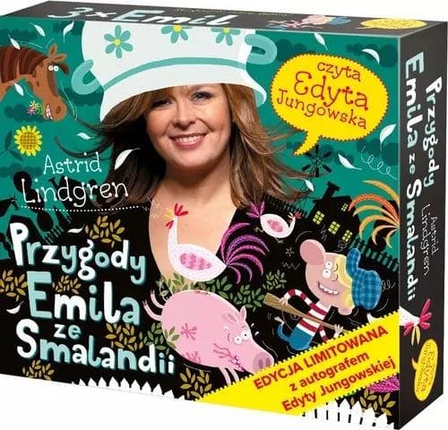 Przygody Emila ze Smalandii - Audiobook dla dzieci - 3 CD