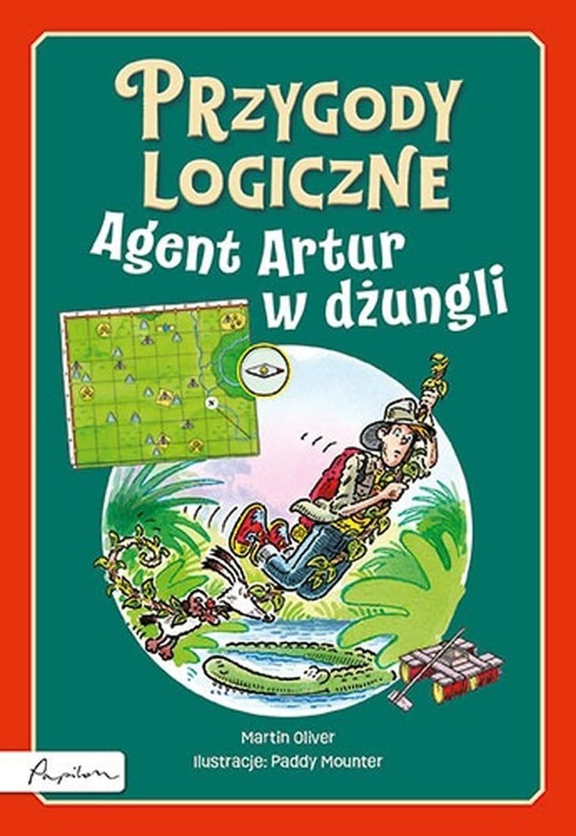 Przygody logiczne: Agent Artur w dżungli - książka dla dzieci