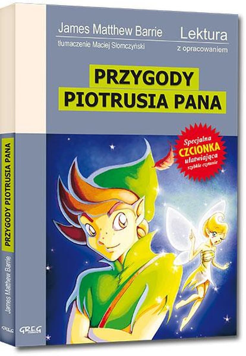 Przygody Piotrusia Pana - lektura szkolna z opracowaniem