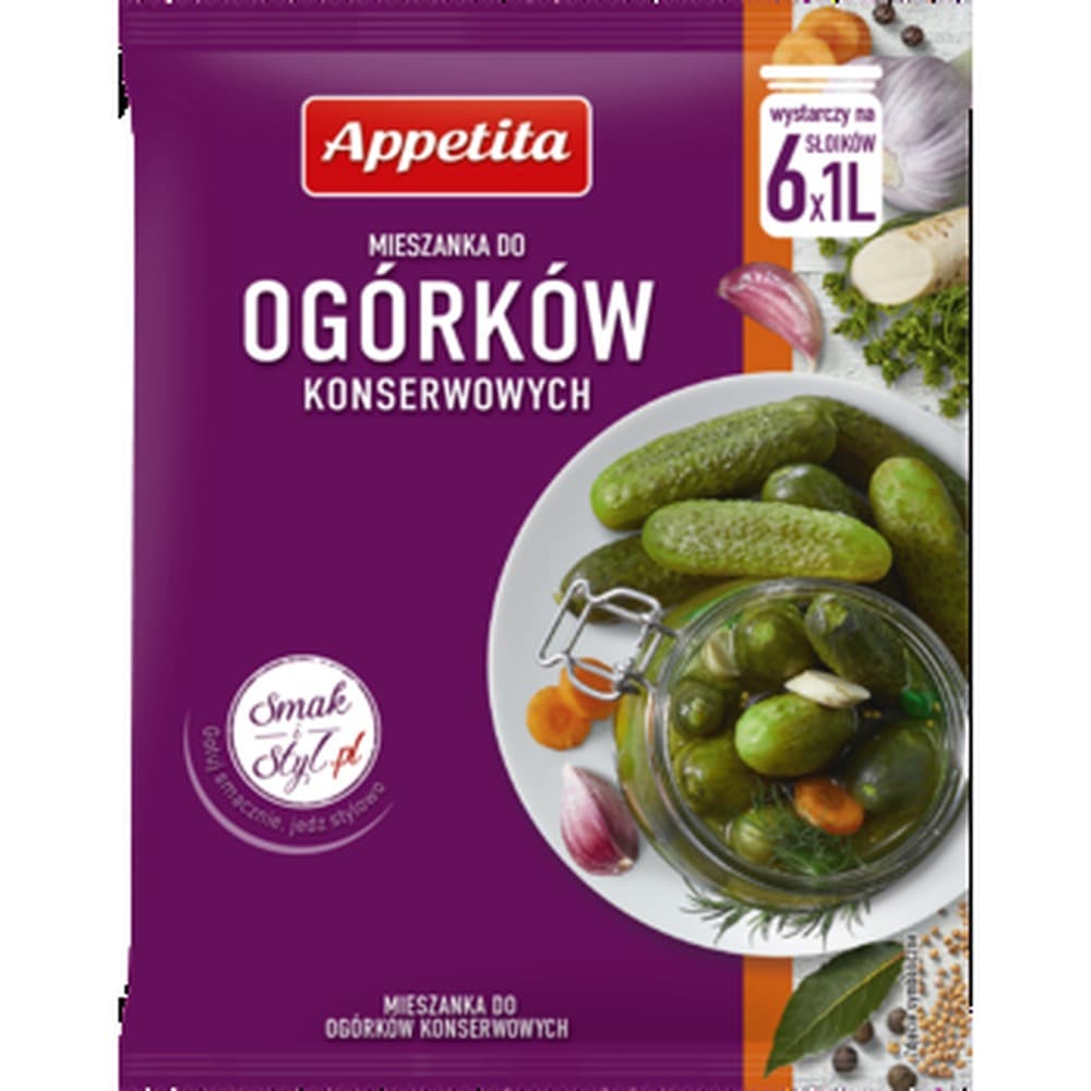 Appetita Mieszanka do ogórków konserwowych 40 g