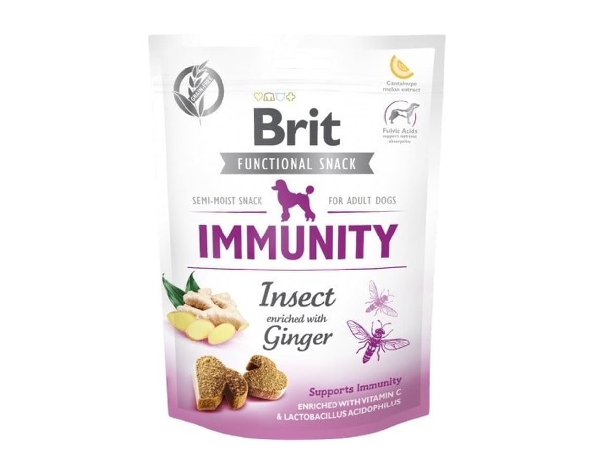 Przysmak treningowy dla psa BRIT CARE Immunity & Insects 150 g