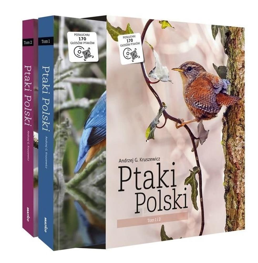 Ptaki Polski T.1-2 - Andrzej Kruszewicz - Dwutomowa publikacja ornitologiczna