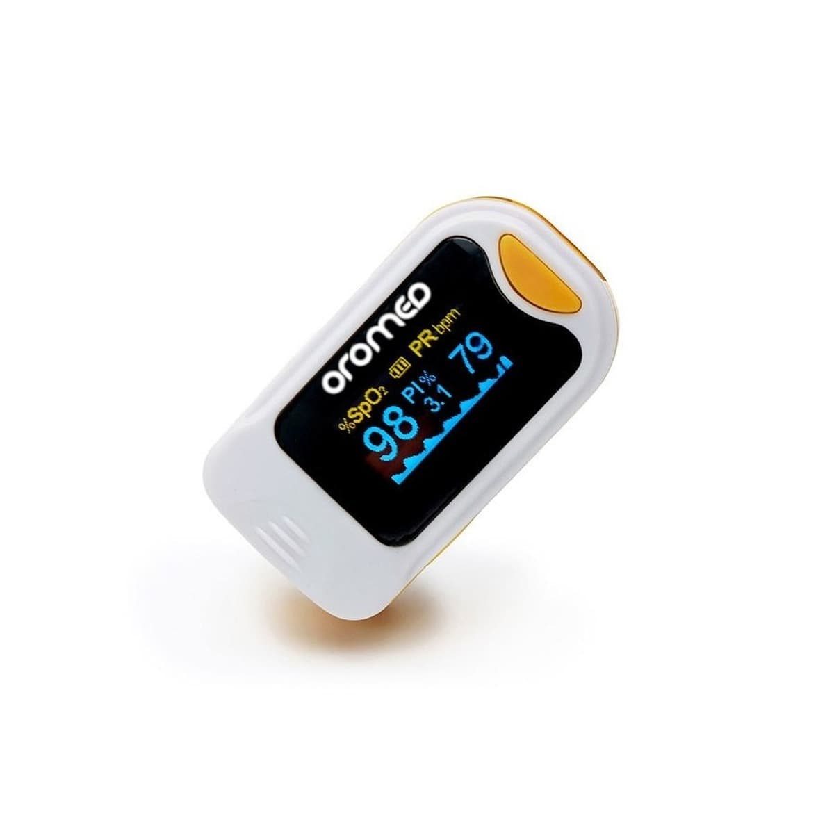 Pulsoksymetr napalcowy OROMED ORO-PULSE YELLOW