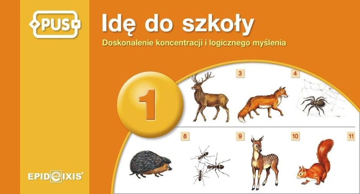 PUS Idę do szkoły: książeczka edukacyjna dla przedszkolaków