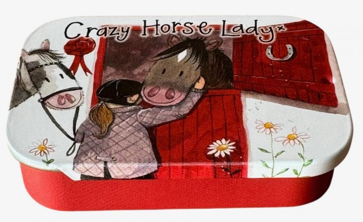 Puszka mała Koniara Crazy Horse Lady