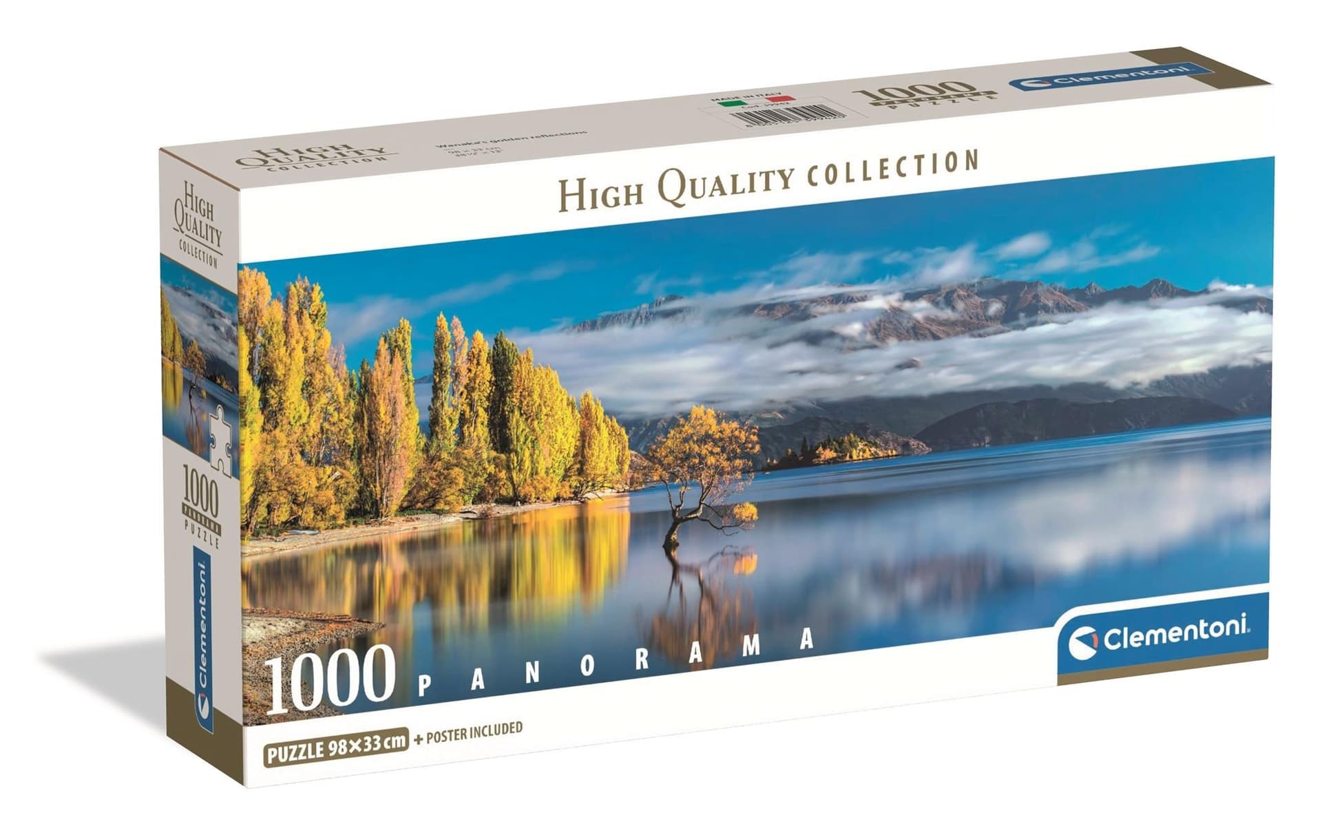 Puzzle 1000 elementów Panorama Compact Wanaka's Golden Reflections 39942