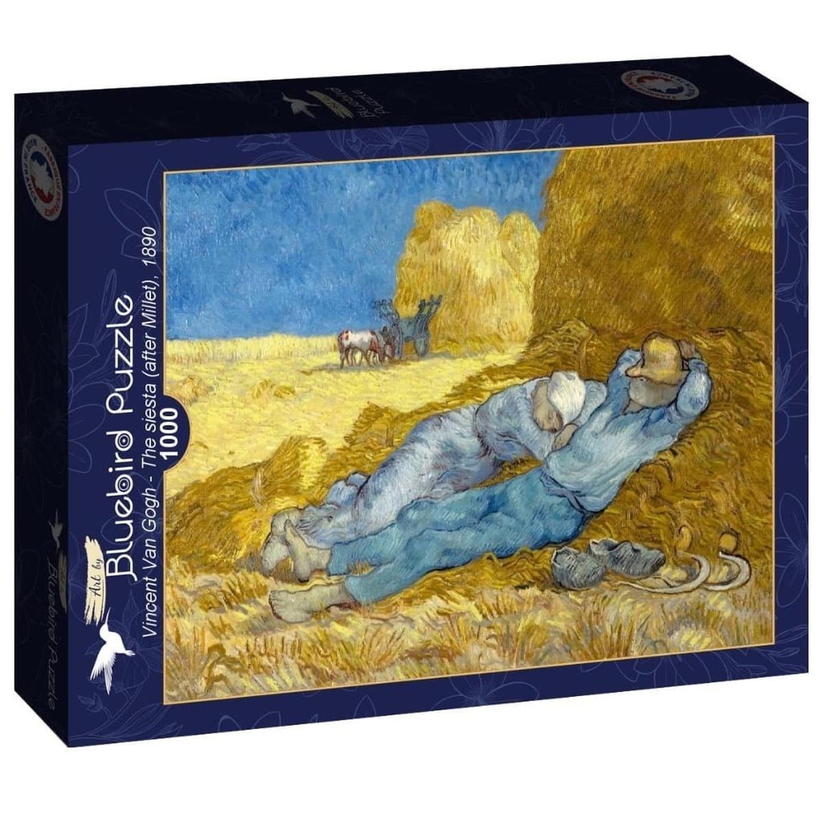 Puzzle 1000 elementów Siesta, Vincent van Gogh, 1890