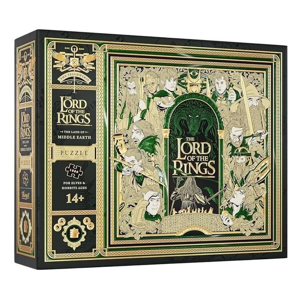 Puzzle 1000 elementów Władca Pierścieni Premium Theory 11