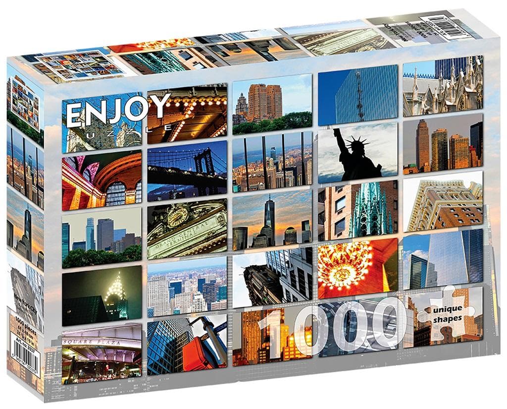 Puzzle 1000 elementów Nowy Jork USA panorama
