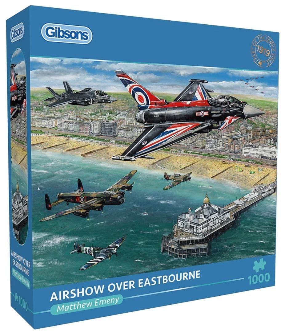 Puzzle 1000 Pokazy lotnicze nad Eastbourne Anglia