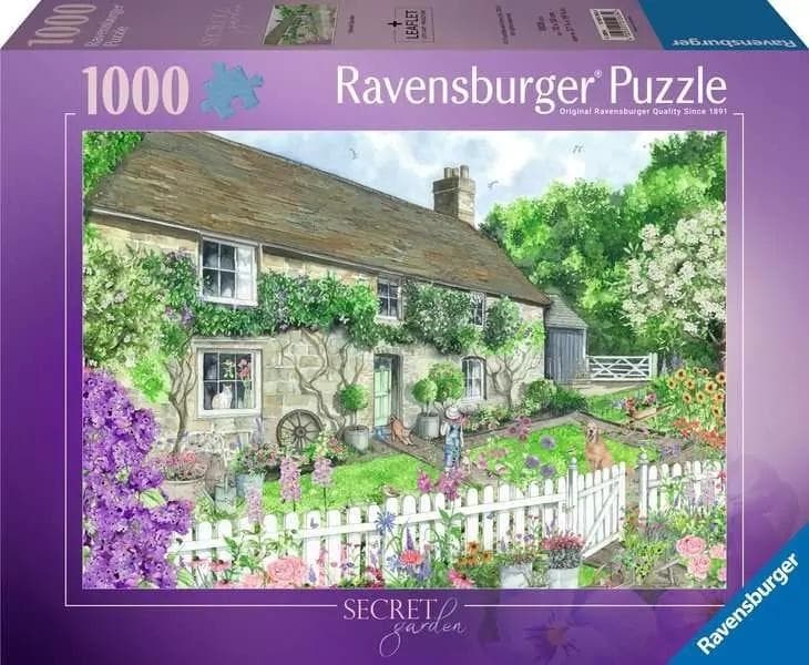 Puzzle 1000 elementów Tajemniczy Ogród Ravensburger
