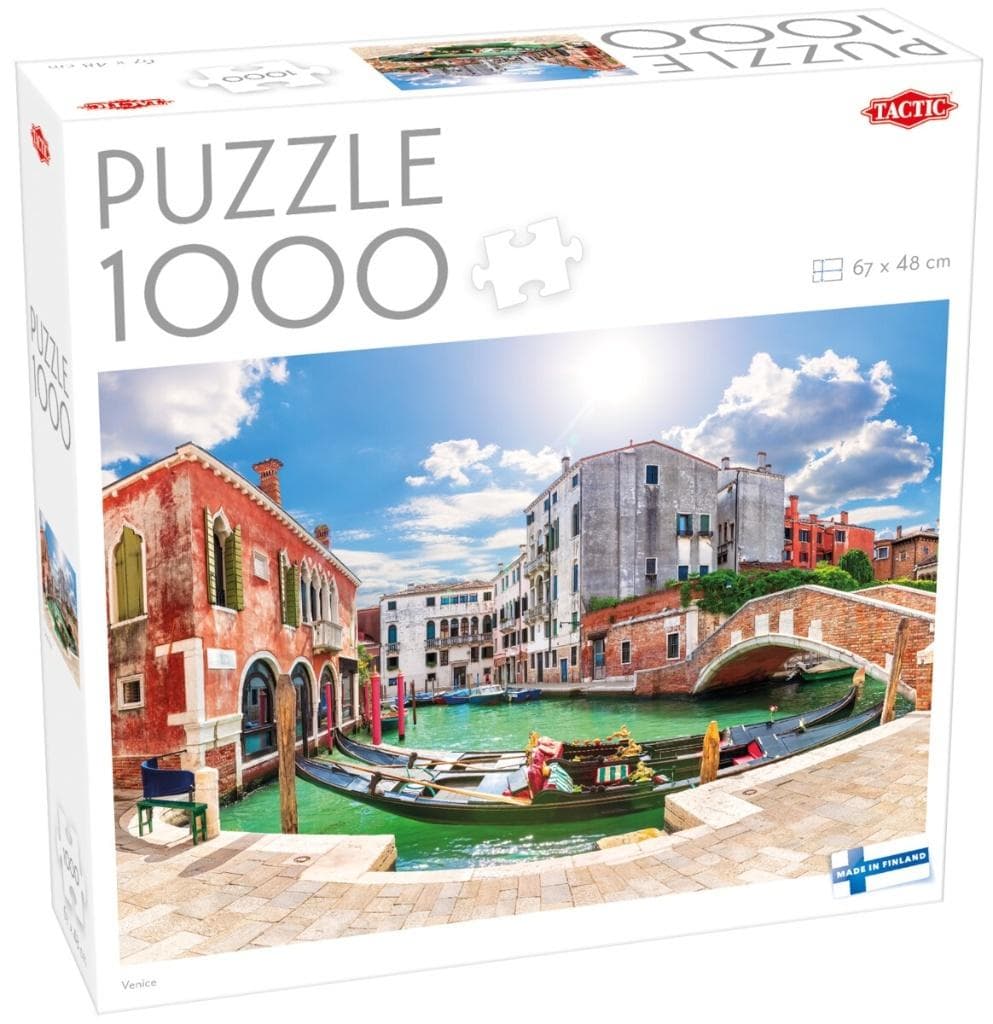 Puzzle 1000 elementów Wenecja dla miłośników układanek