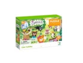 Puzzle 30 elementów Wakacje kota dla dzieci