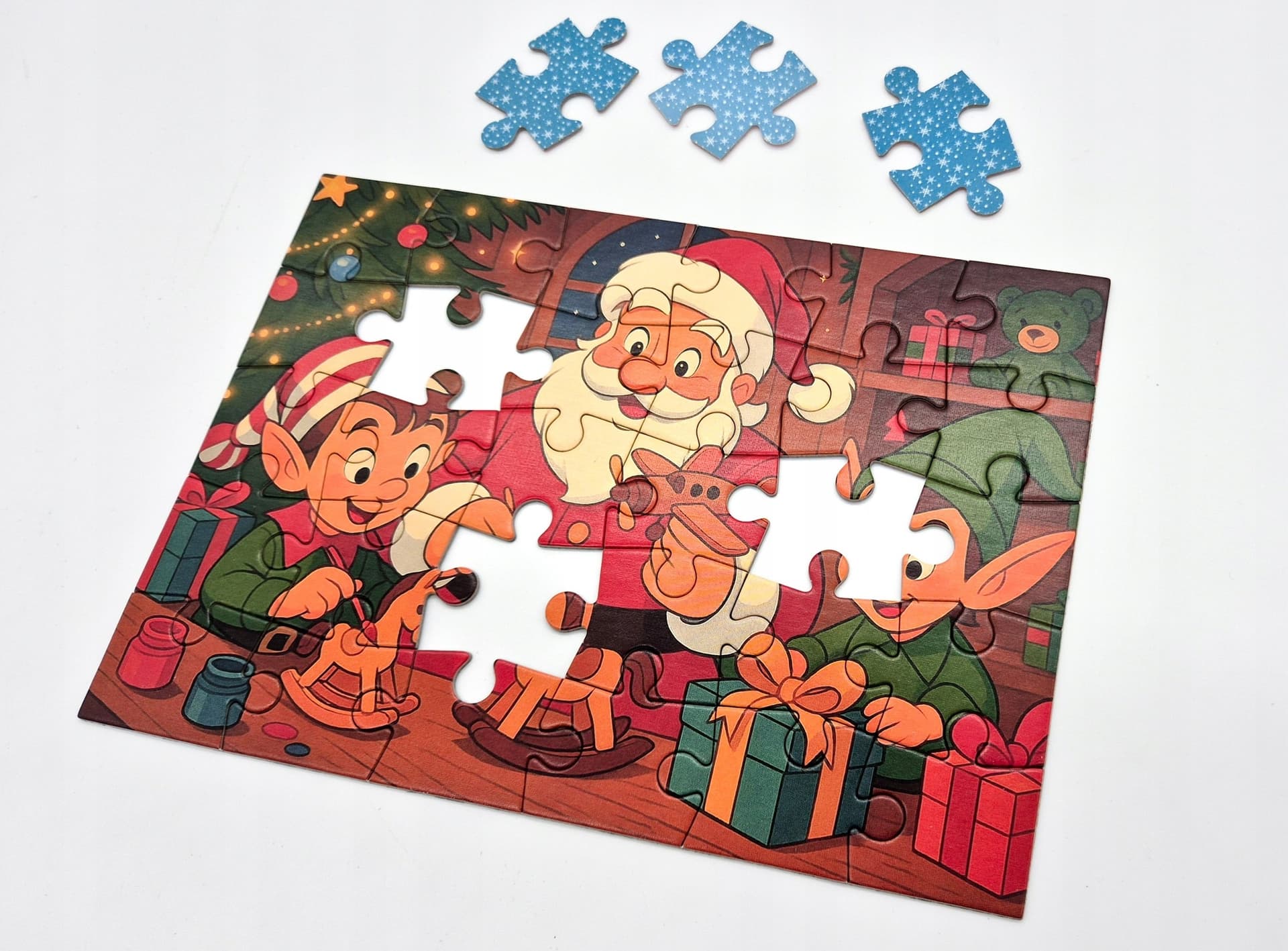 Puzzle 30 Pracownia Św. Mikołaja