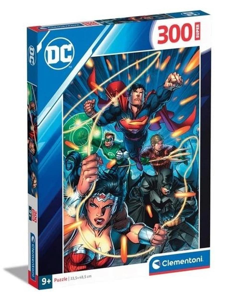 Puzzle 300 elementów Super Dc Comics Liga Sprawiedliwości