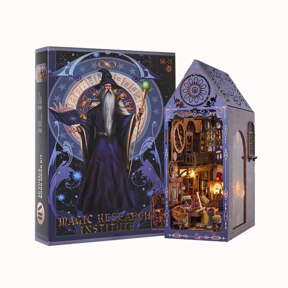Puzzle 3D Knowme miniaturowa konstrukcja do składania