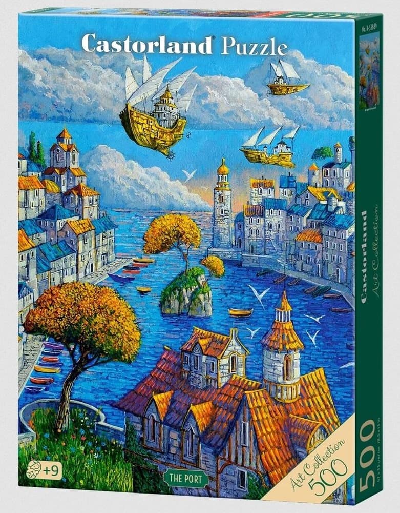 Puzzle 500 Art Collection The Port B-53889