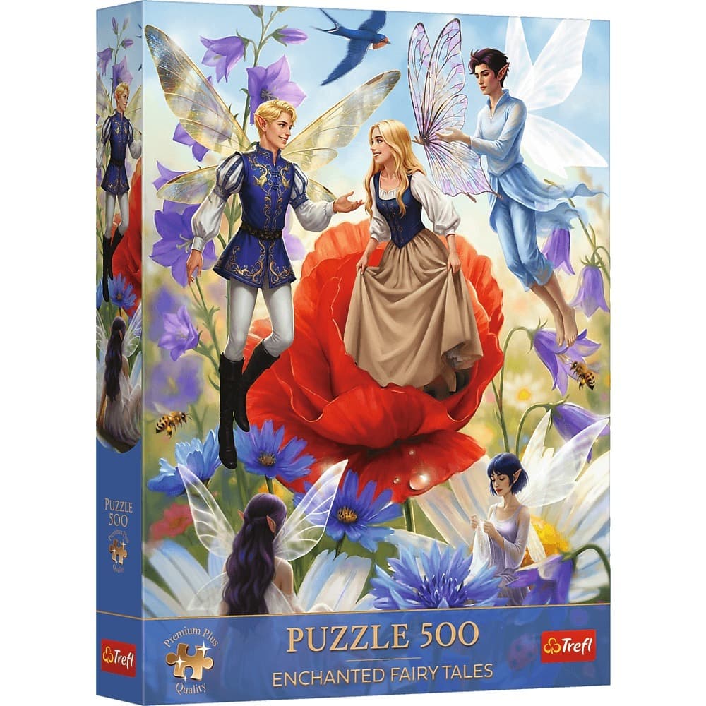 Puzzle 500 Trefl Premium Plus Enchanted Fairy Tales Calineczka 37634