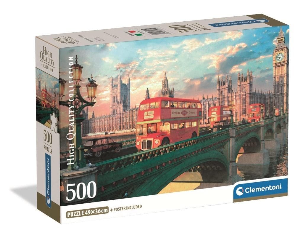 Puzzle 500 elementów - Most Westminsterski w Londynie