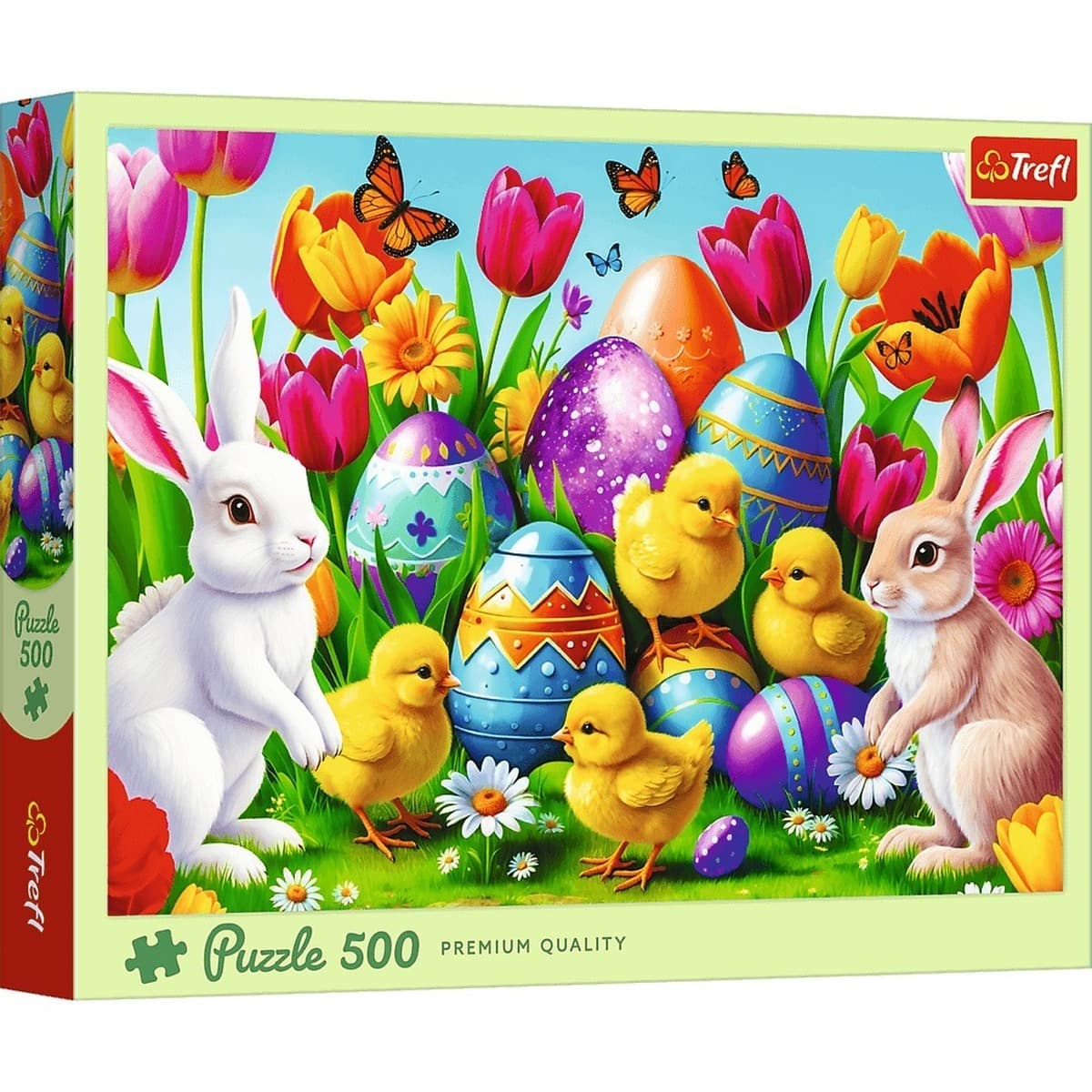 Puzzle 500 Wielkanocna łąka 37559