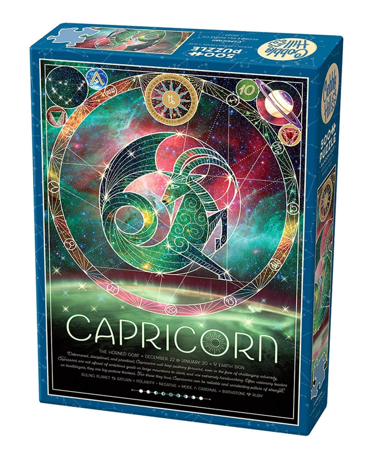 Puzzle 500 Znaki zodiaku Koziorożec 112279