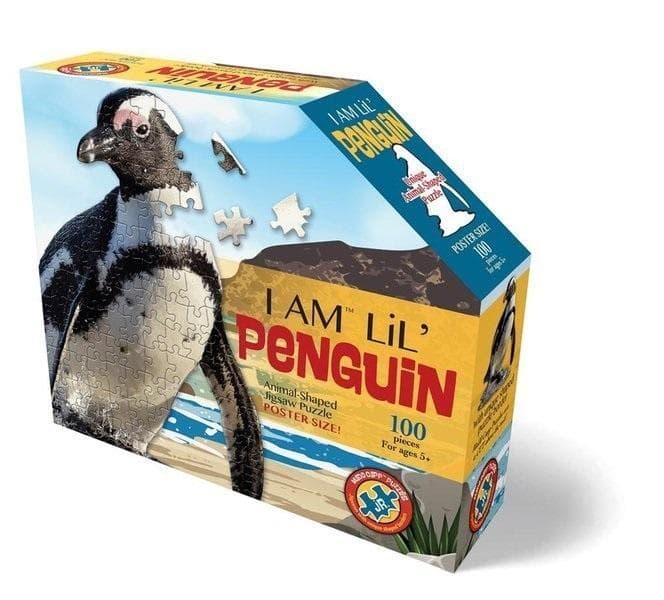 Puzzle konturowe Pingwin 100 elementów I am Lil