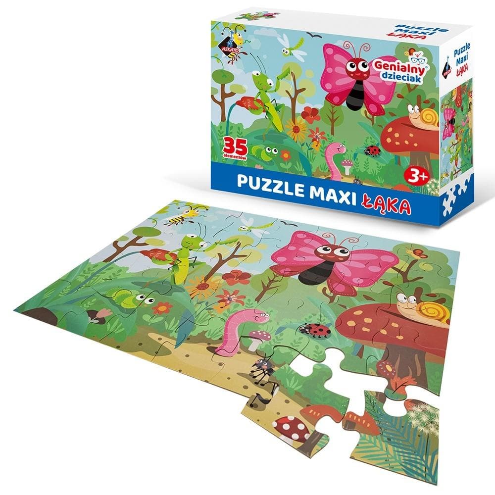 Puzzle maxi 35el pieski