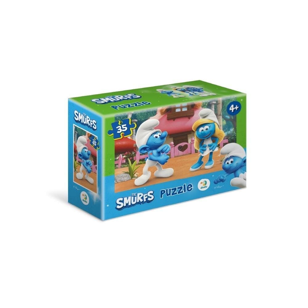Puzzle mini Smerfy Romans 35 elementów dla dzieci