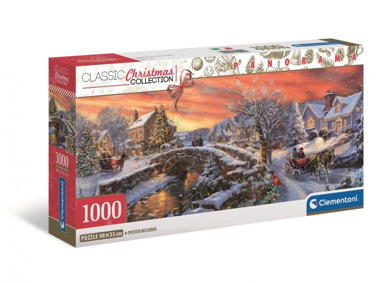 Puzzle Panorama 1000 Compact Christmas