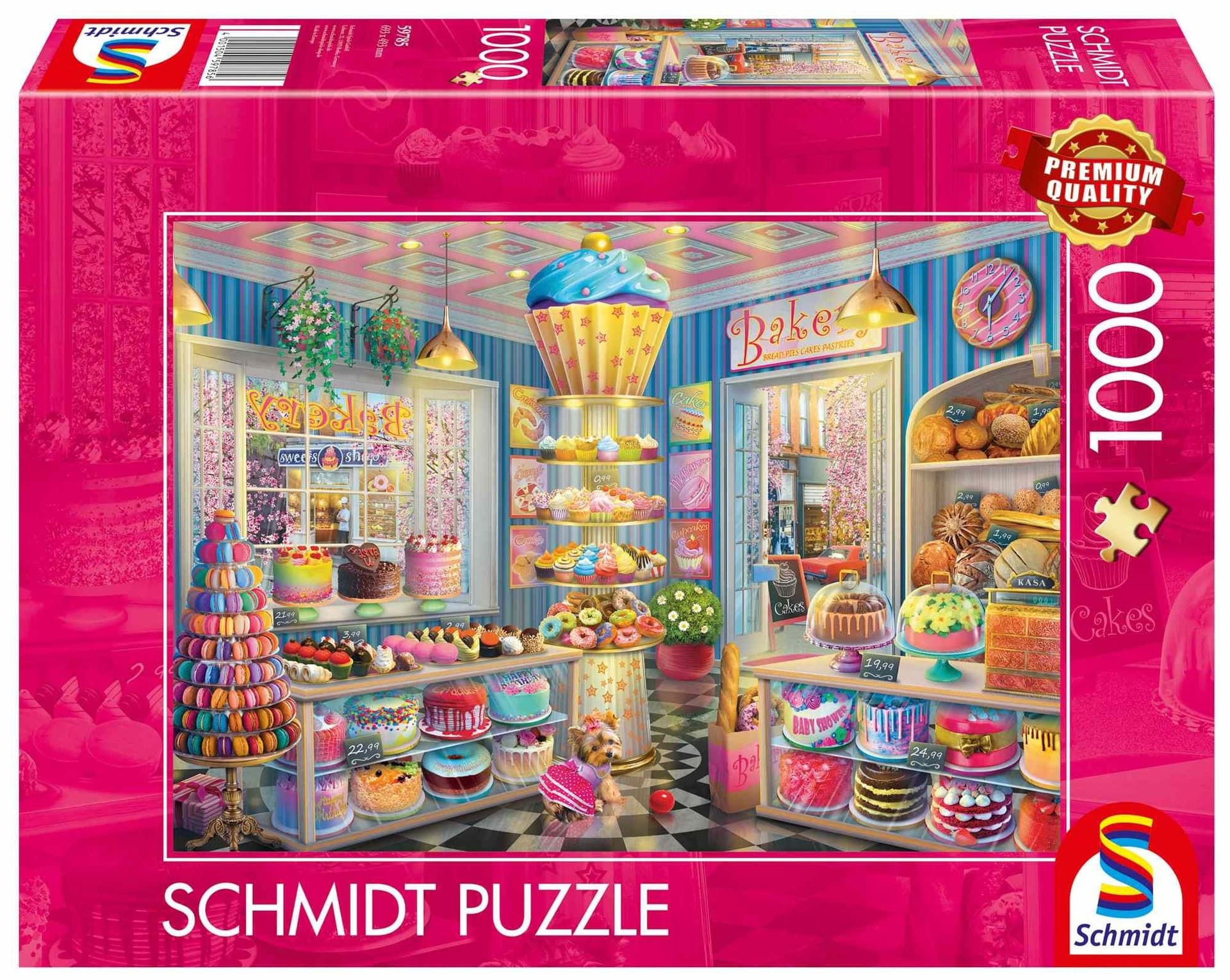 Puzzle Schmidt Spiele 1000 el. Kolorowa cukiernia