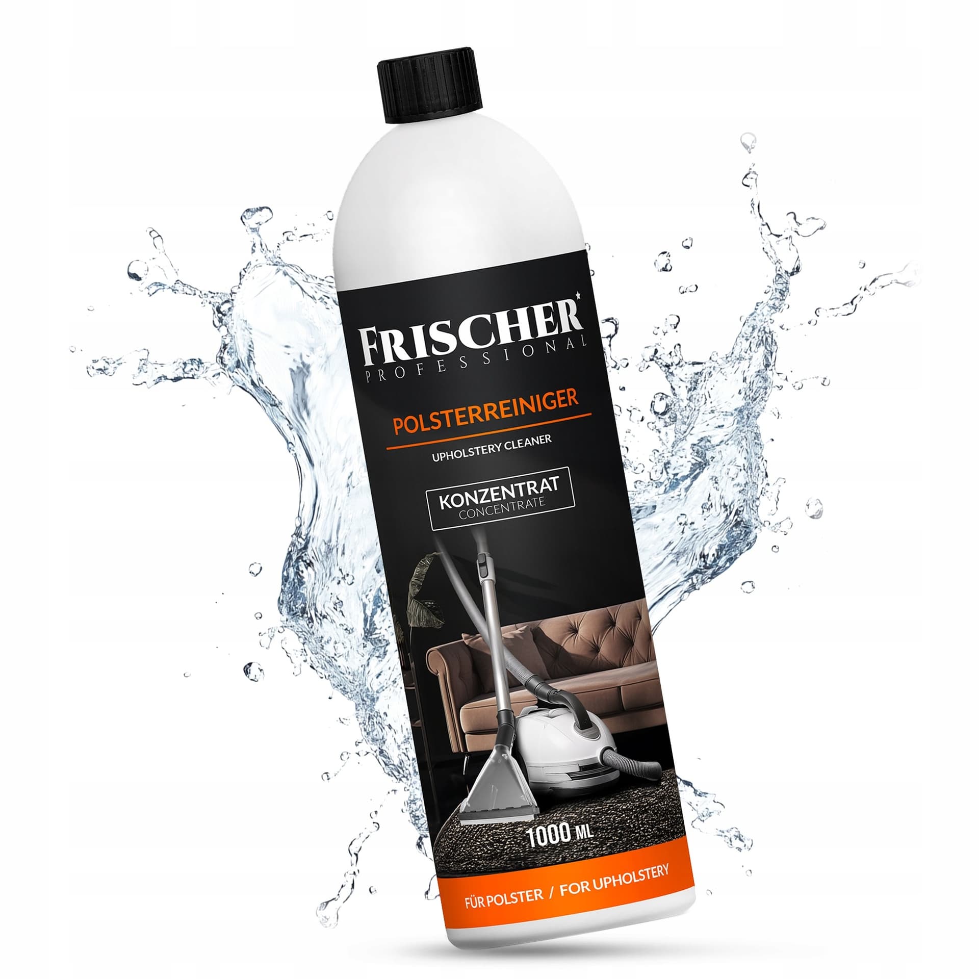 Płyn do czyszczenia tapicerki i odkurzaczy piorących Frischer 1 litr