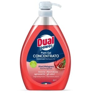 Płyn do naczyń Dual Power 1L Aloes i Granat