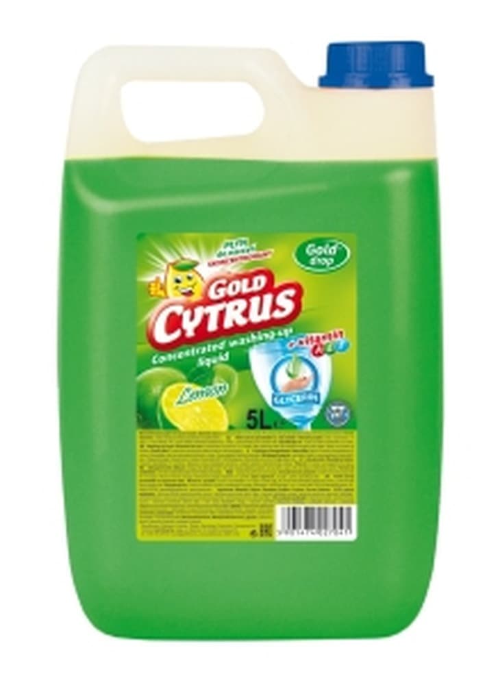 Płyn do Mycia Naczyń Gold Cytrusowy Lemon 5 litrów