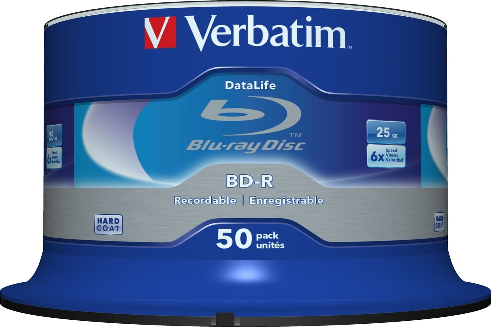 Płyta BDR Verbatim 43838 (25GB, 6x, 50 szt.)