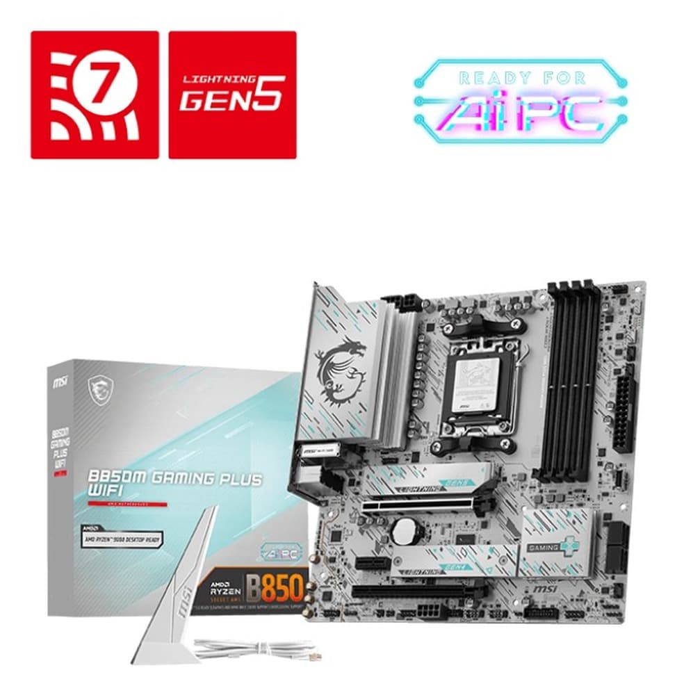 MSI B850M Gaming Plus WIFI Płyta Główna mATX