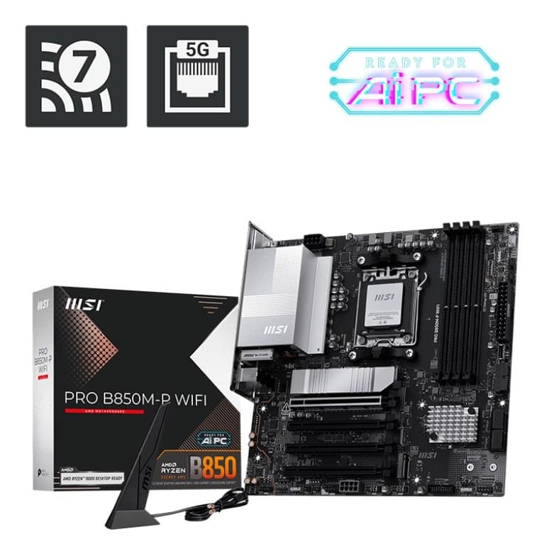 MSI PRO B850M-P WIFI Płyta Główna
