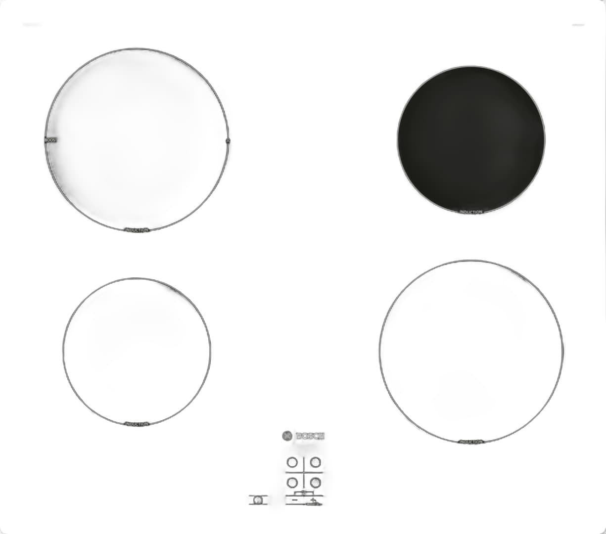 Płyta indukcyjna BOSCH Serie 2 60 cm montaż nablatowy PowerBoost TouchSelect QuickStart