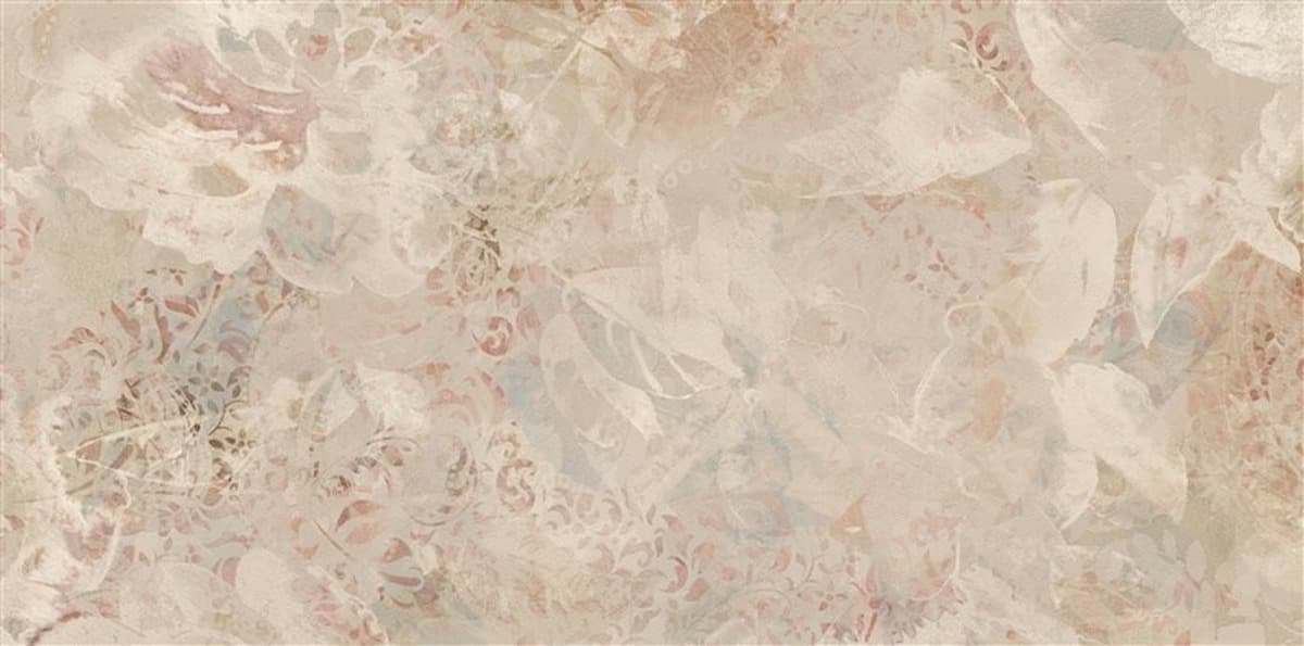 Płytka podłogowa/ścienna DEC TILE FLOWER GREY 60x120 cm