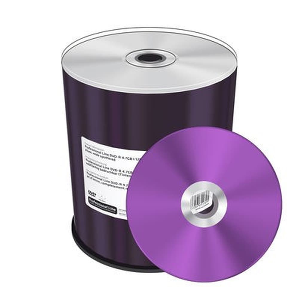 Płyty DVD+R MediaRange 4.7GB 100 sztuk, 16x, srebrne, w pełni zadrukowalne