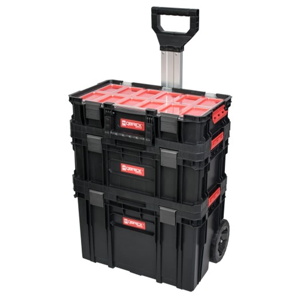 QBRICK SYSTEM TWO ZESTAW SET PLUS - Skrzynka narzędziowa modułowa 526x380x670mm