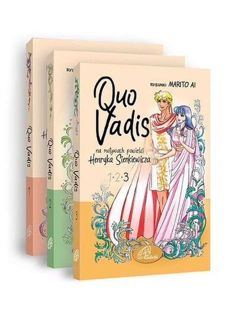 Quo Vadis Henryka Sienkiewicza - Komiks w 3 częściach