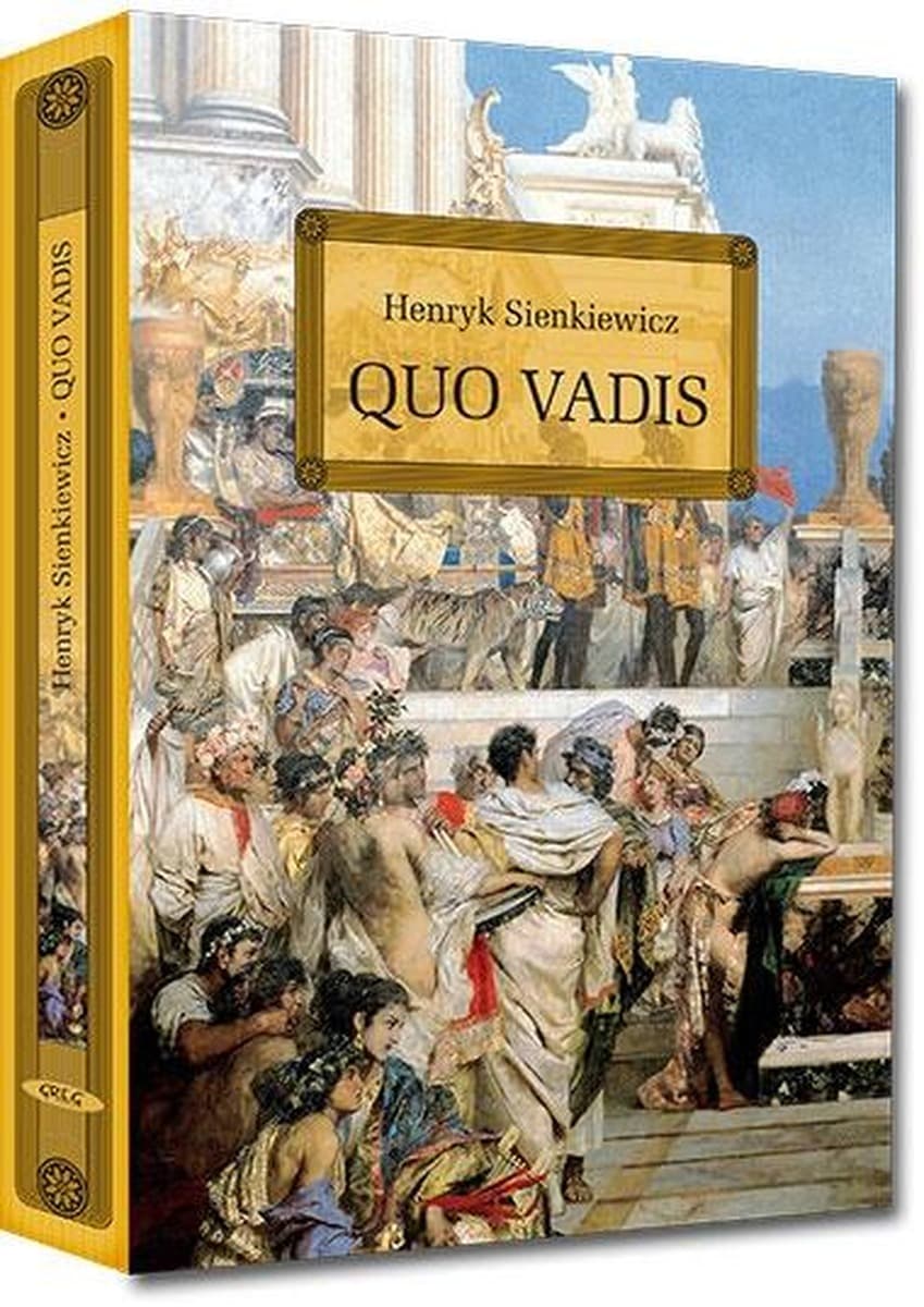 Quo vadis z opracowaniem okleina GREG - Henryk Sienkiewicz