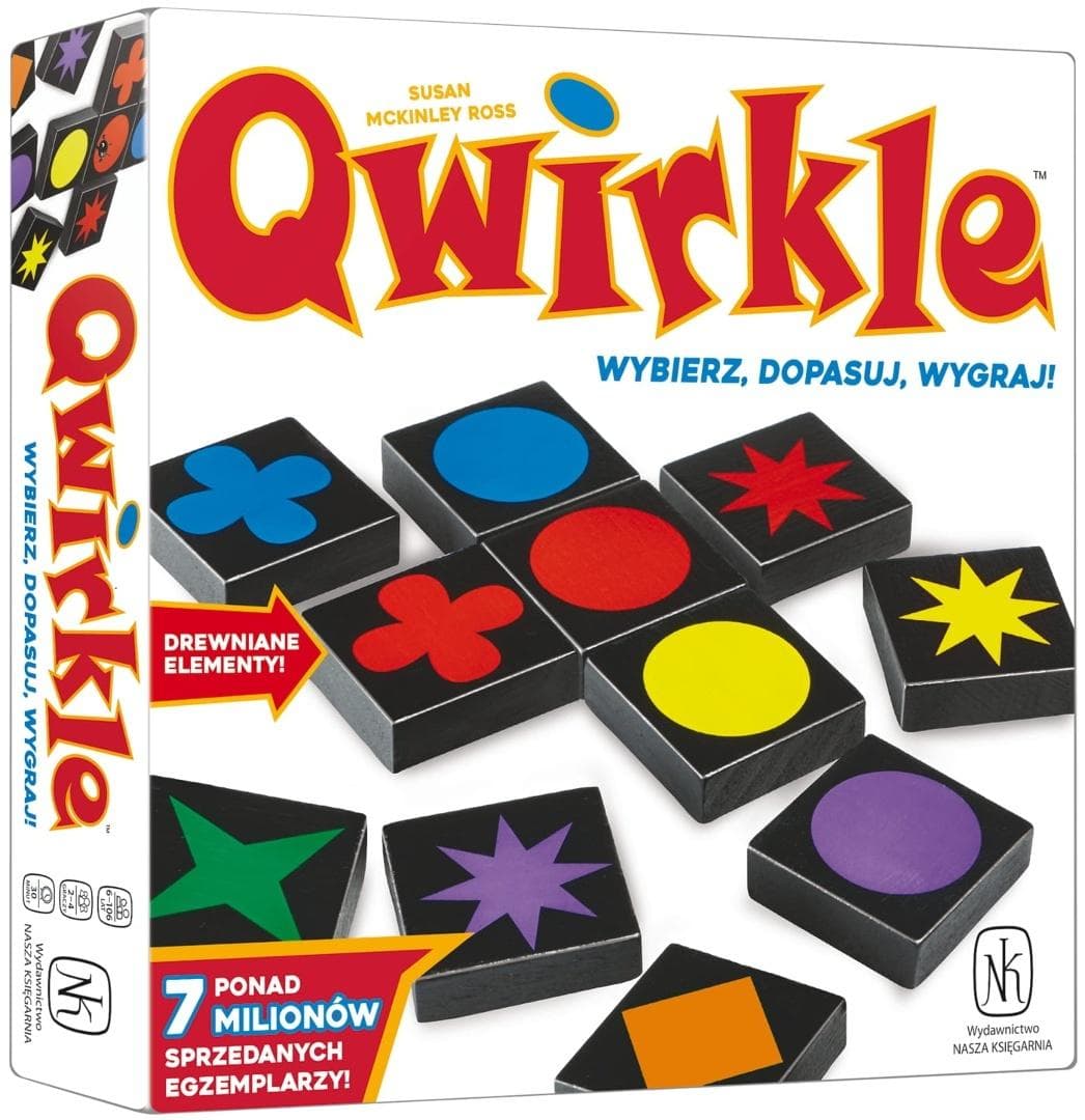 Gra Qwirkle Logiczna Układanka Strategiczna