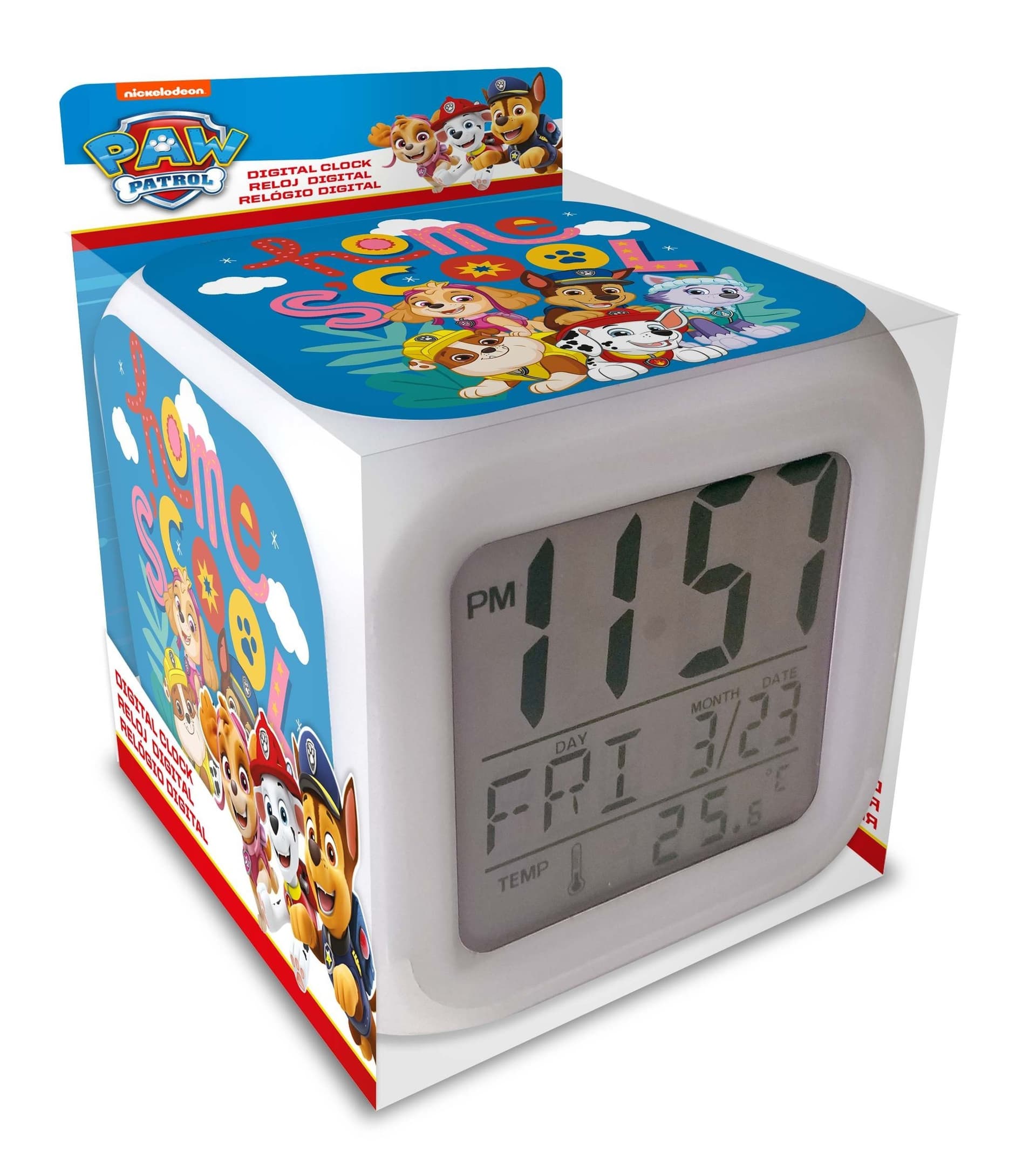 R- Budzik cyfrowy z alarmem Paw Patrol PW19831